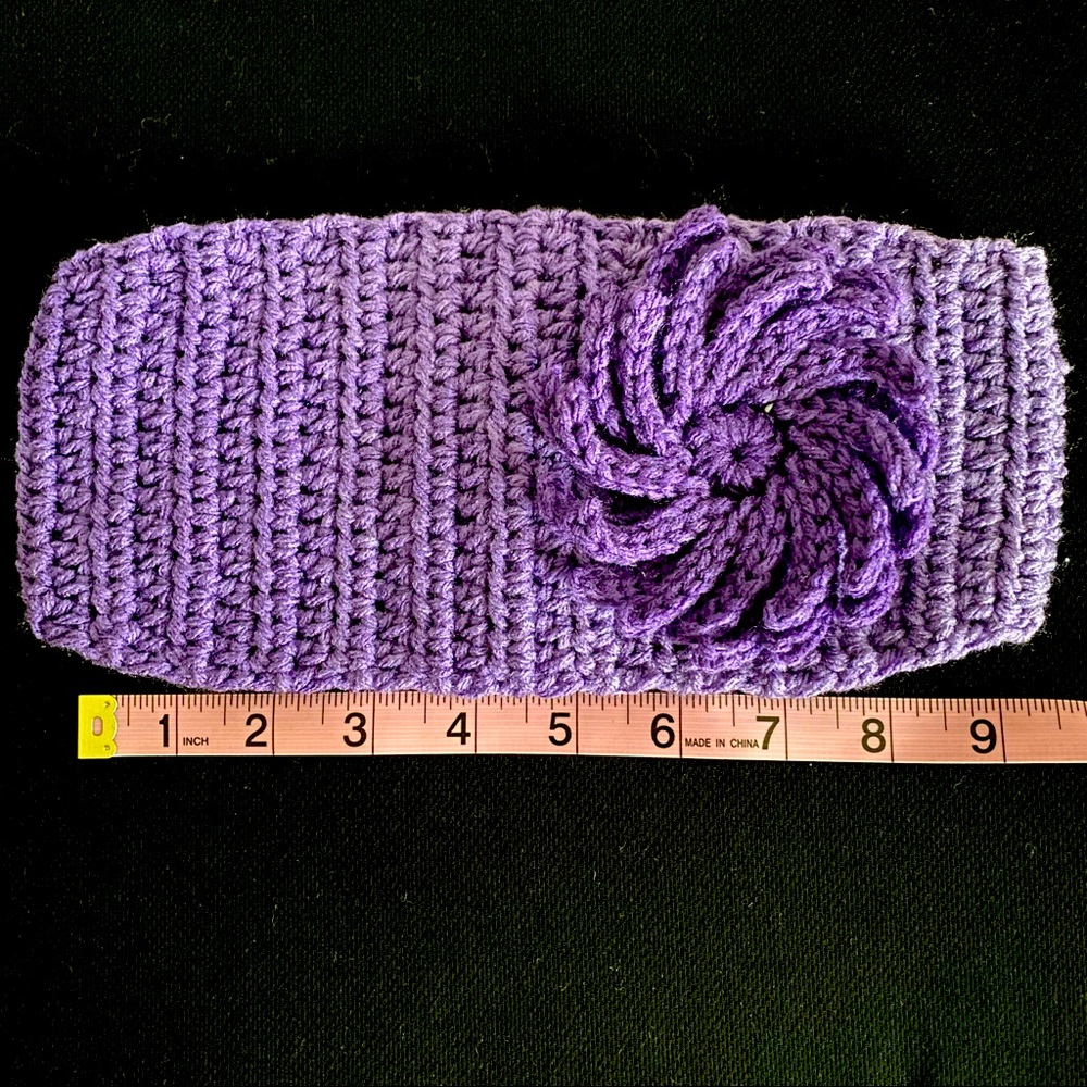 Hand Made Crochet Headband or Ear Warmer